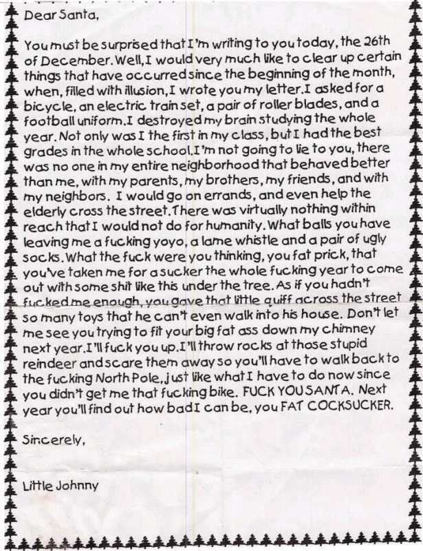 Dear Santa
