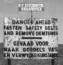 Fasten safety belts and remove dentures