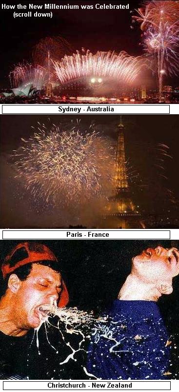 How the new millenium was celebrated