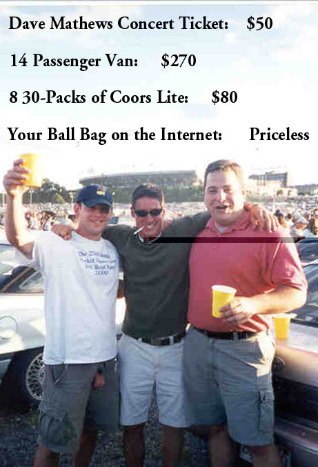 Ball bags on the internet - Priceless