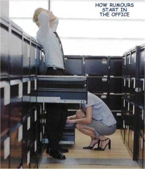 How rumours start in the office