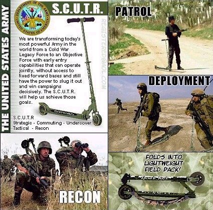 The United States Army S.C.U.T.R.