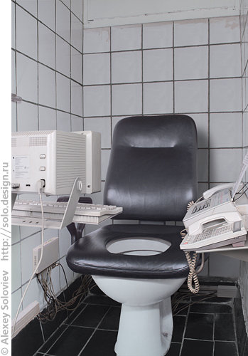 New office cubicle