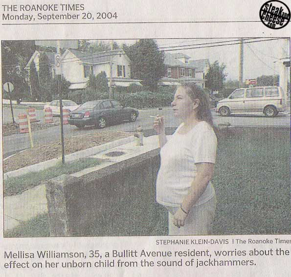 And you're worried about jackhammers??