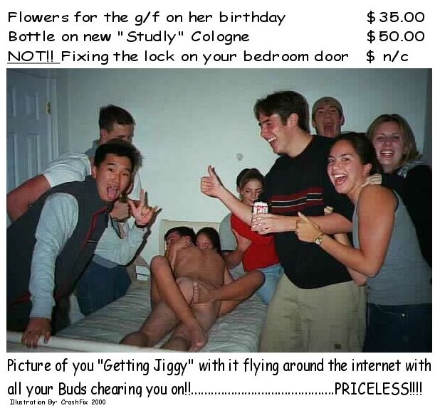 Getting jiggy - Priceless