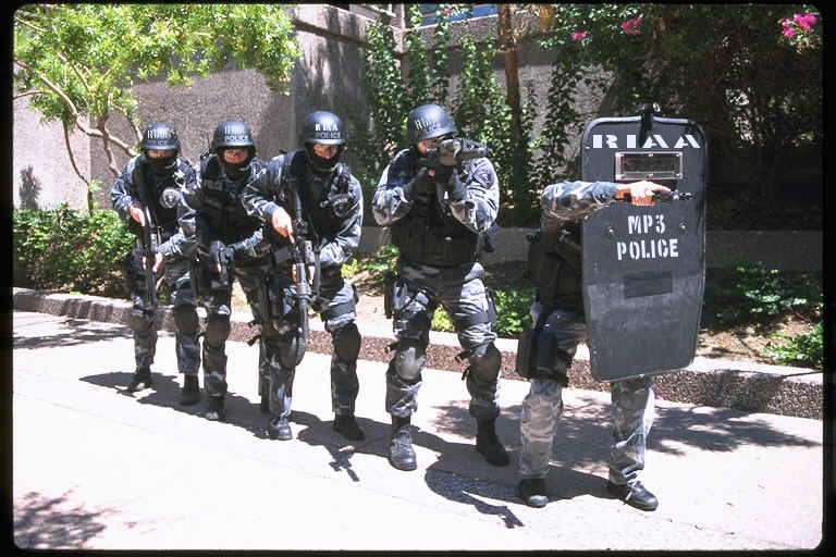 RIAA MP3 police