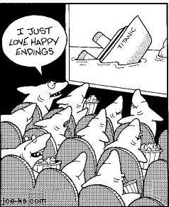 "I just love happy endings"