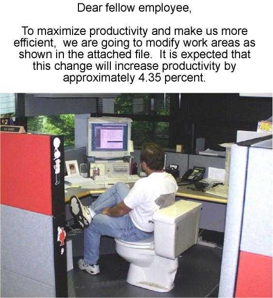 New work area changes