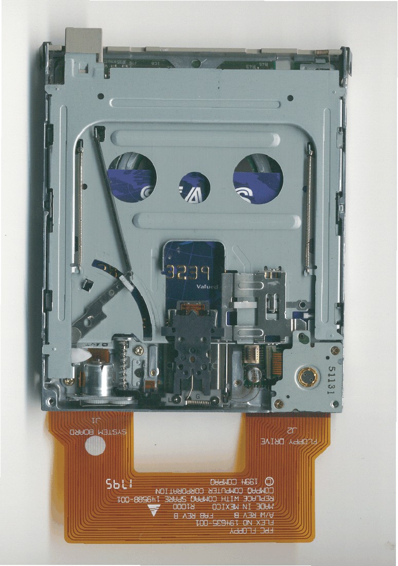 How NOT to use a floppy drive