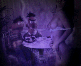 Bert takes Ernie to a Nudie Bar