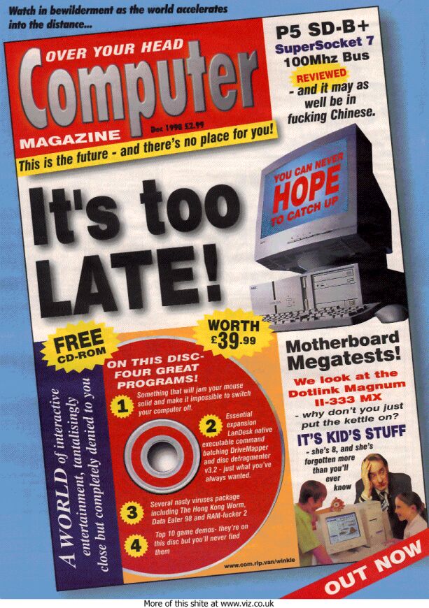 Over Your Head Computer Magazine