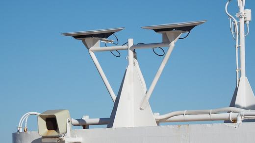 Starlink Dish UTA-222 on a cruise ship